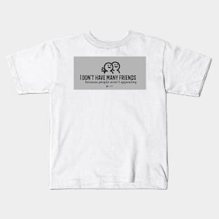 Unappealing People Kids T-Shirt